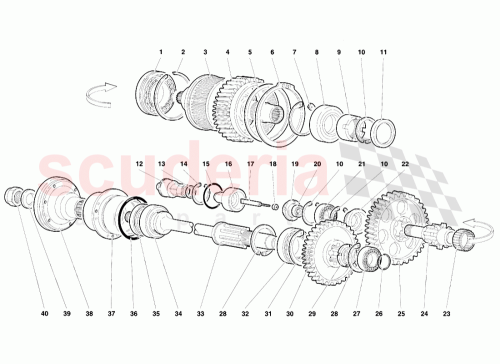 Part Diagram for Lamborghini 008578001