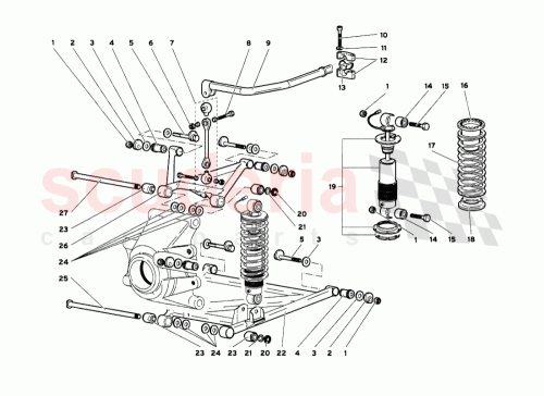 Part Diagram for Lamborghini 0052002939