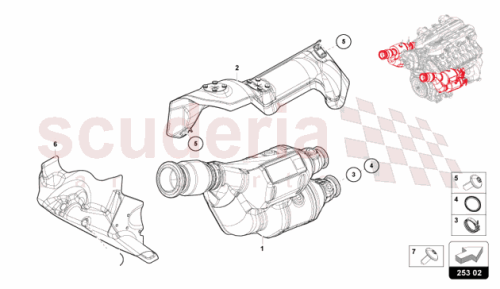 Part Diagram for Lamborghini 07M131777P