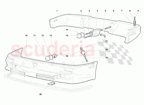 Part Diagram for Lamborghini 009463145