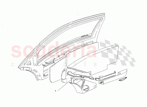 Part Diagram for Lamborghini 009421536