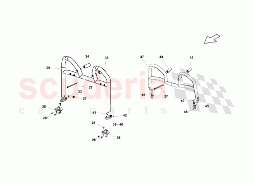 Part Diagram for Lamborghini 403880101A