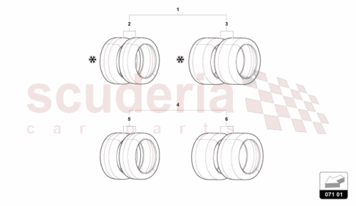 Part Diagram for Lamborghini 47B601301F