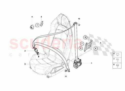 Part Diagram for Lamborghini 470810012