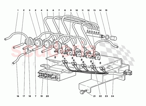 Part Diagram for Lamborghini 009414646