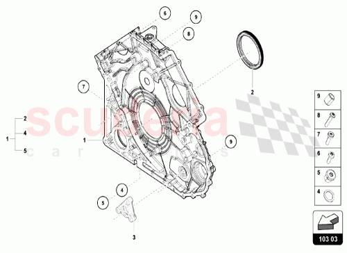 Part Diagram for Lamborghini N10156206
