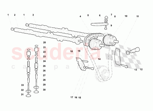 Part Diagram for Lamborghini 07M109320L