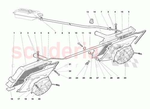Part Diagram for Lamborghini 001737090
