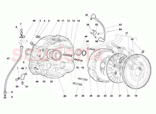 Part Diagram for Lamborghini 1J0615273