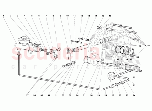 Part Diagram for Lamborghini 002134759