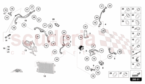 Part Diagram for Lamborghini 47B816741A