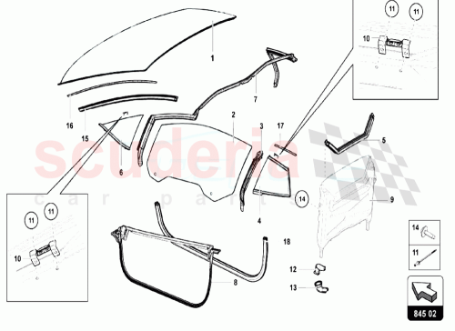 Part Diagram for Lamborghini 470831721A