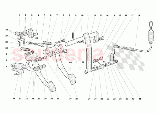Part Diagram for Lamborghini 004234733