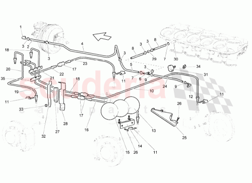 Part Diagram for Lamborghini N10300502