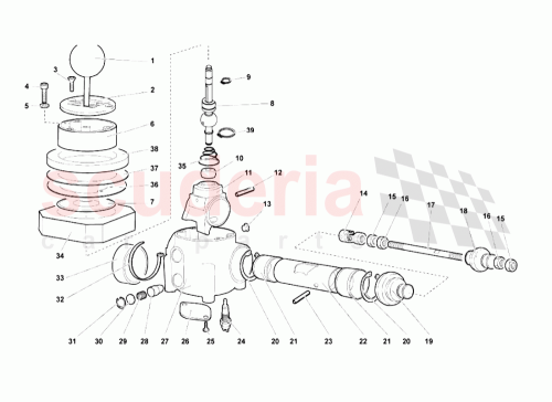 Part Diagram for Lamborghini WHT003615A