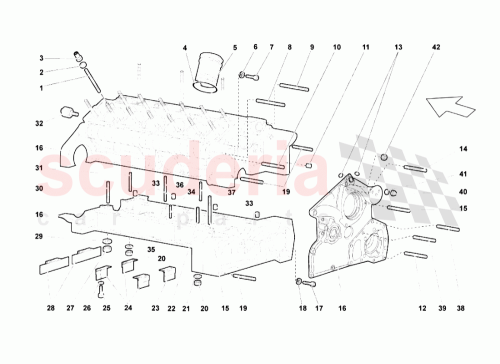 Part Diagram for Lamborghini WHT003024