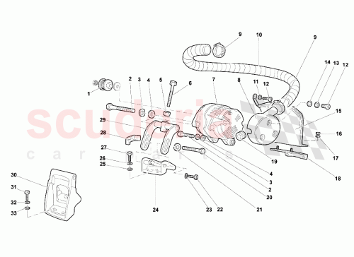 Part Diagram for Lamborghini 008100871