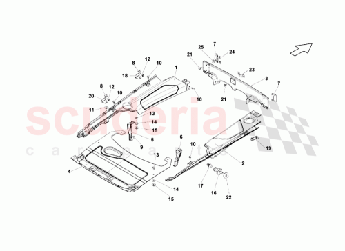 Part Diagram for Lamborghini 400103584F