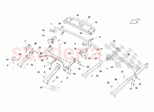 Part Diagram for Lamborghini 400813722