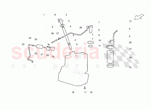 Part Diagram for Lamborghini 400201214A