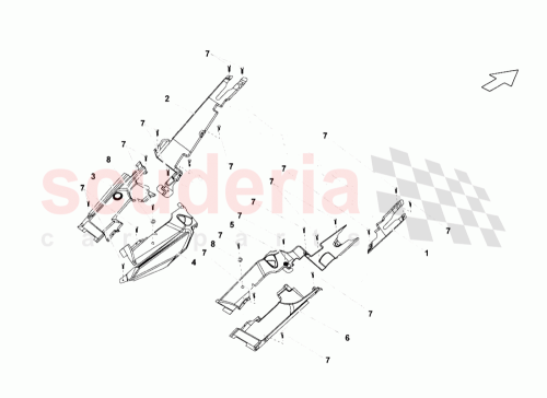 Part Diagram for Lamborghini 07L103724A