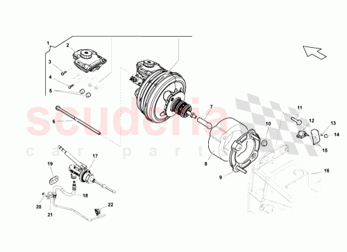 Part Diagram for Lamborghini 401721461B