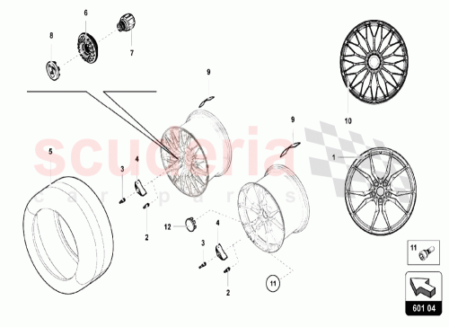 Part Diagram for Lamborghini 0R8340079