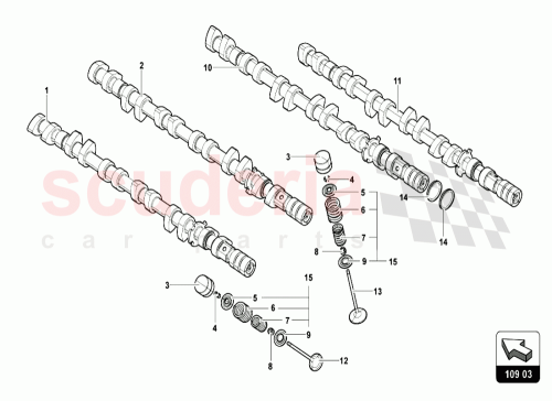 Part Diagram for Lamborghini 07M109304P