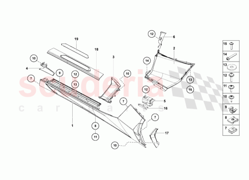 Part Diagram for Lamborghini 470853883