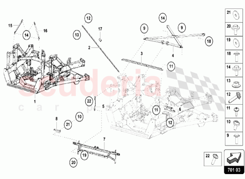 Part Diagram for Lamborghini 470814587C
