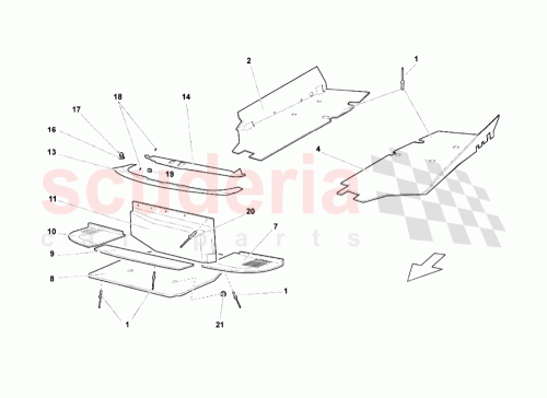 Part Diagram for Lamborghini 410825202C