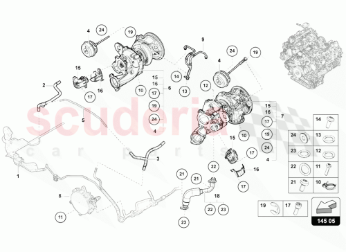 Part Diagram for Lamborghini 0P2145140A