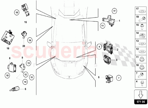 Part Diagram for Lamborghini N90944604