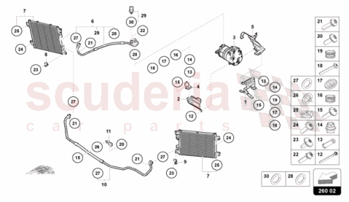 Part Diagram for Lamborghini N0206245