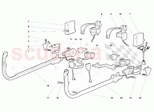 Part Diagram for Lamborghini 009490306
