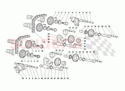 Part Diagram for Lamborghini 001230907