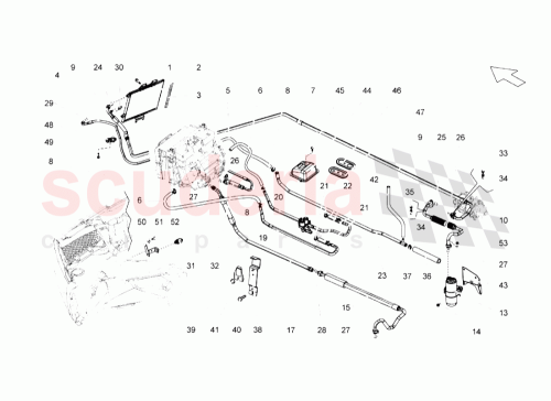 Part Diagram for Lamborghini 400260740A