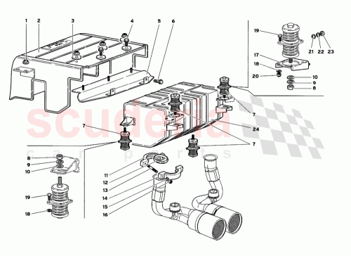 Part Diagram for Lamborghini 004437428