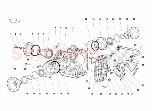 Part Diagram for Lamborghini N0903168