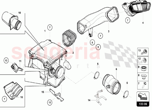 Part Diagram for Lamborghini N0245085
