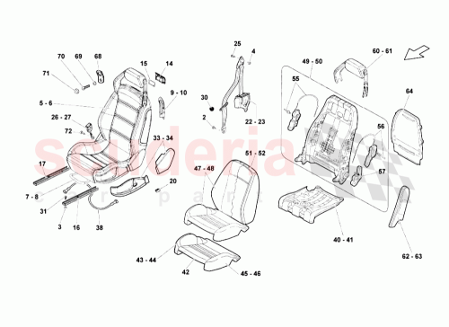 Part Diagram for Lamborghini 403881406