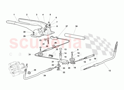 Part Diagram for Lamborghini 008411404