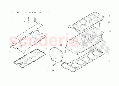 Part Diagram for Lamborghini N10470702