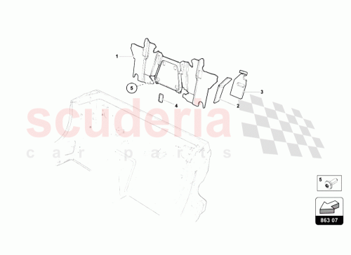 Part Diagram for Lamborghini 475863901A