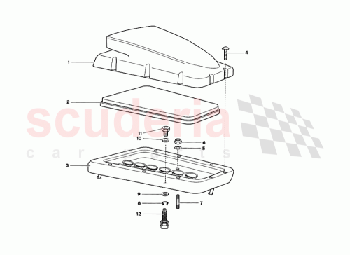Part Diagram for Lamborghini 0013006428