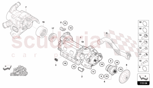 Part Diagram for Lamborghini 07M115329