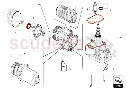 Part Diagram for Lamborghini 470498020B