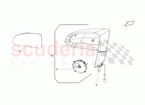 Part Diagram for Lamborghini 407827968