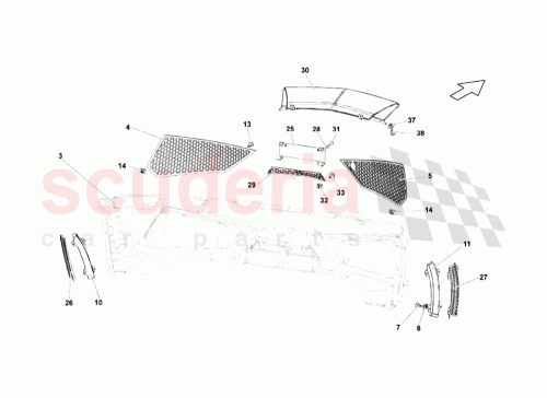 Part Diagram for Lamborghini 403807683