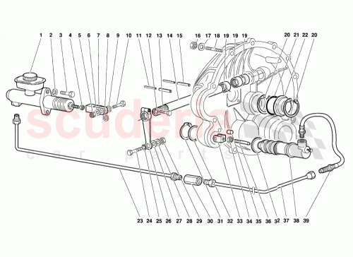 Part Diagram for Lamborghini 002121345